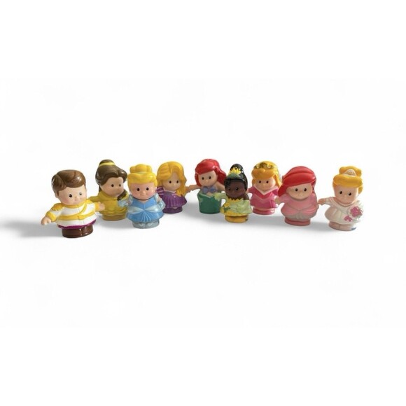 Lot Of 9 Fisher Price Little People Disney Princess Figures Chunky 2012 - Picture 1 of 6